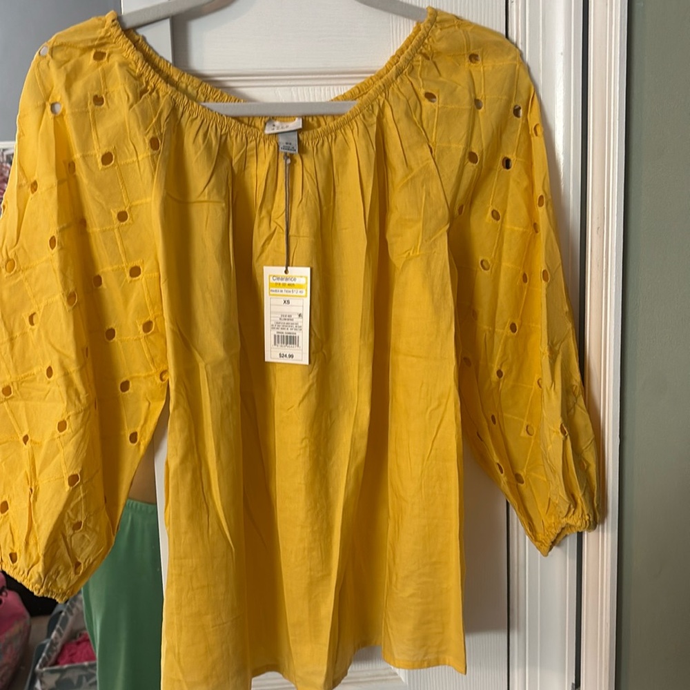 A. New Day Blouse size XSmall,